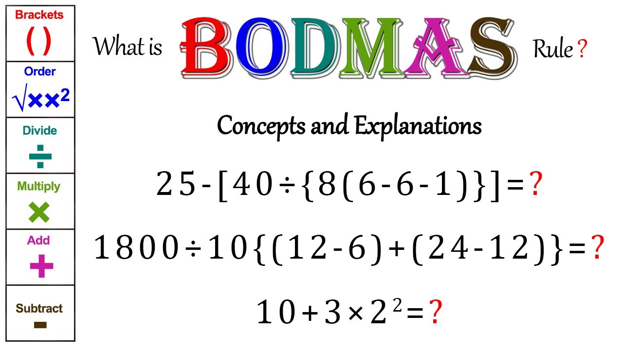 BODMAS Questions